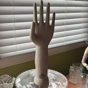 Vintage HCT porcelain glove mold